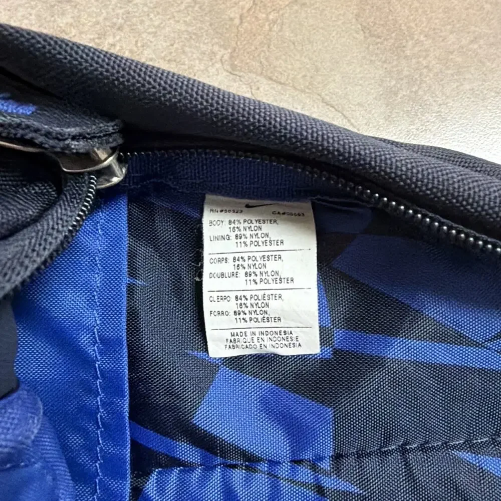 Nike Max Air Blue/ Black Team Training Medium Backpack Casual School Outdoors